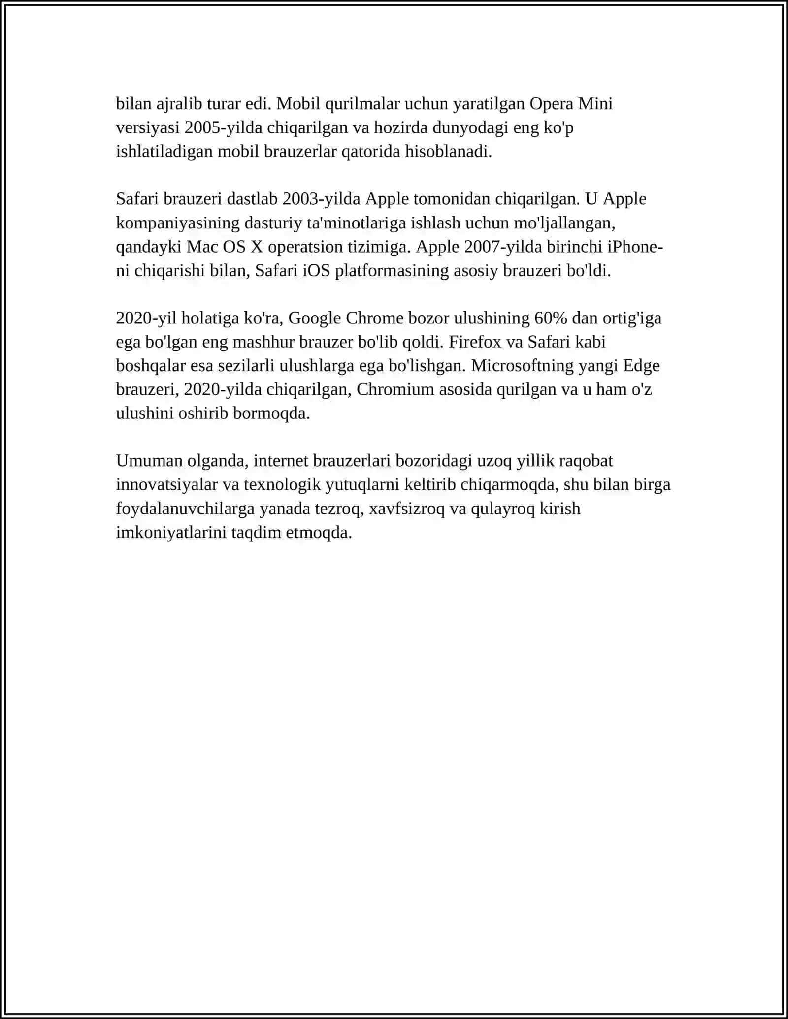 INTERNET BRAUZERLARI 4