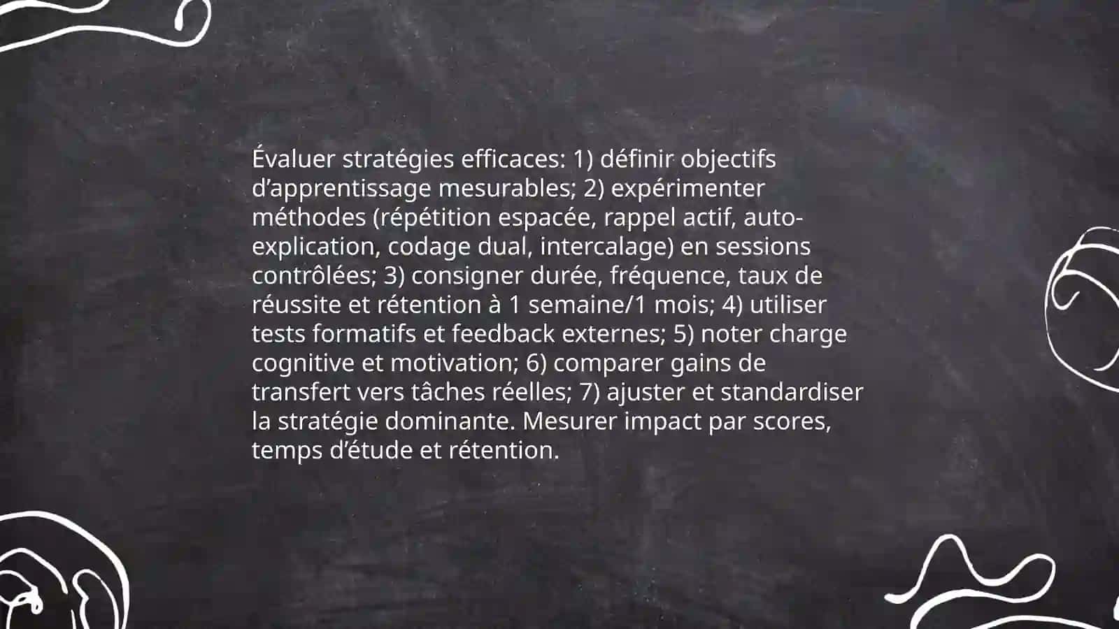 Analyse de ses propres styles d’apprentissage 4