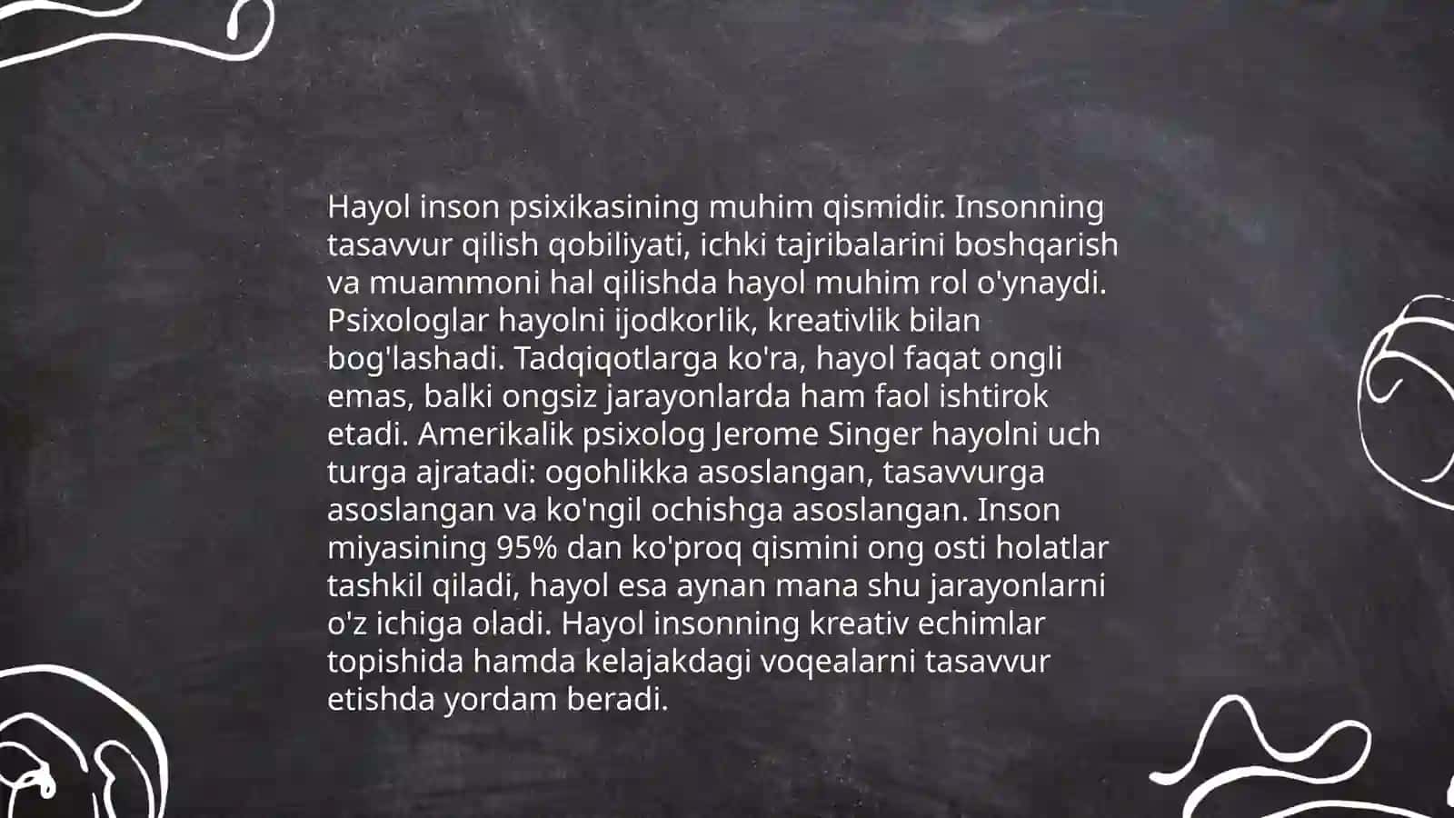 Hayol haqida tushuncha 4