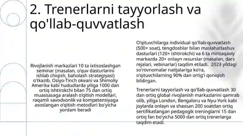 Rivojlantirish markazlar ta'limiy faoliyat 4