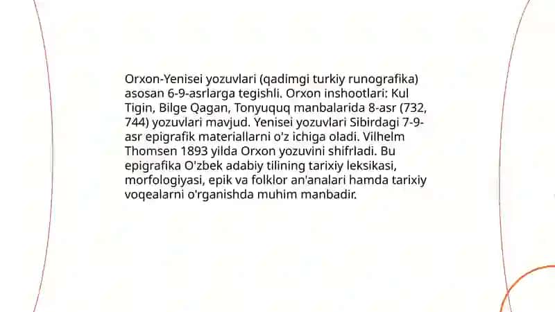 Og‘zaki xalq ijodiyoti: dostonlar va folklor manbalari 4