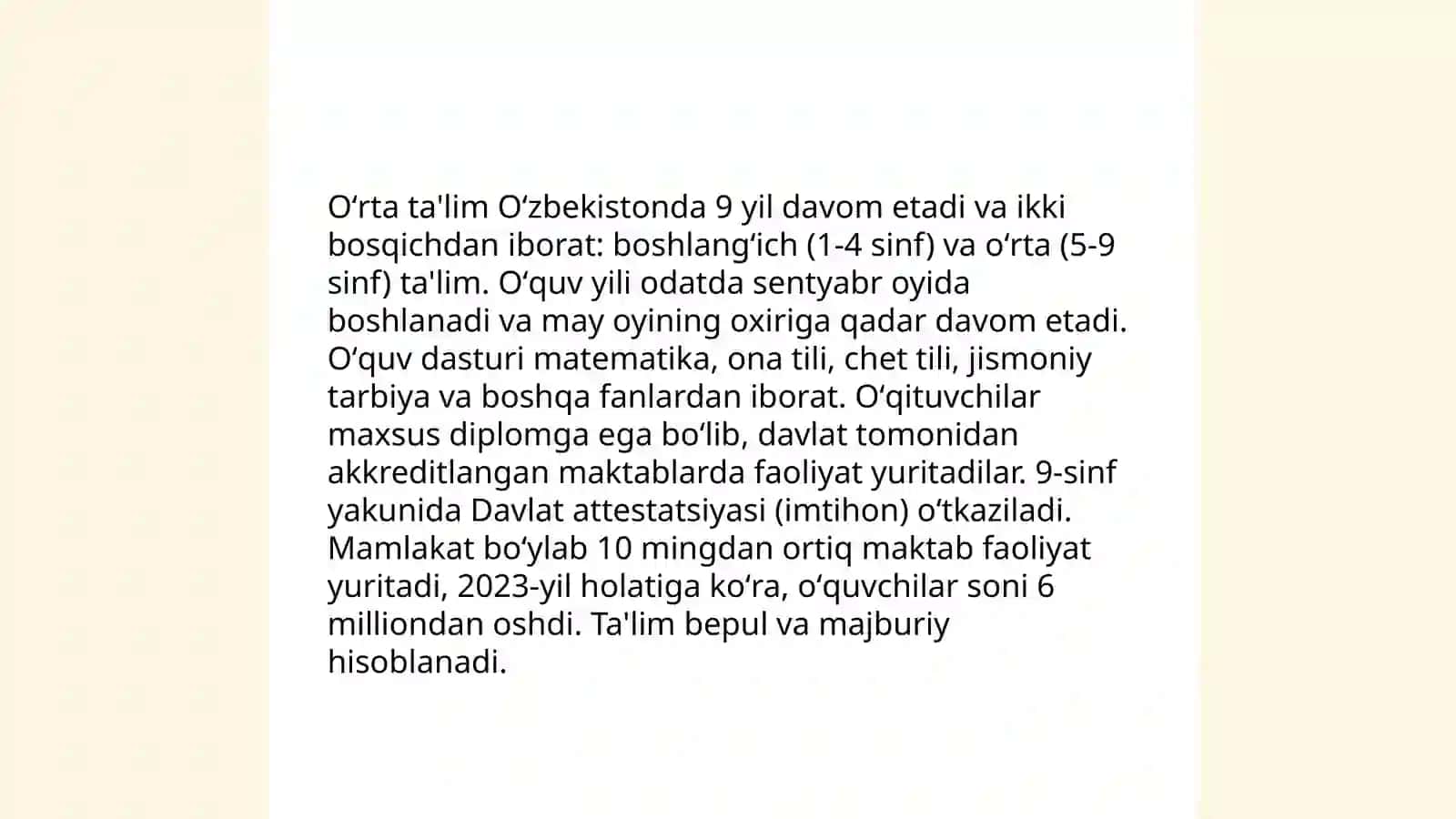 Oʻzbekiston va Vetnam ta’lim tizimi farqi 4
