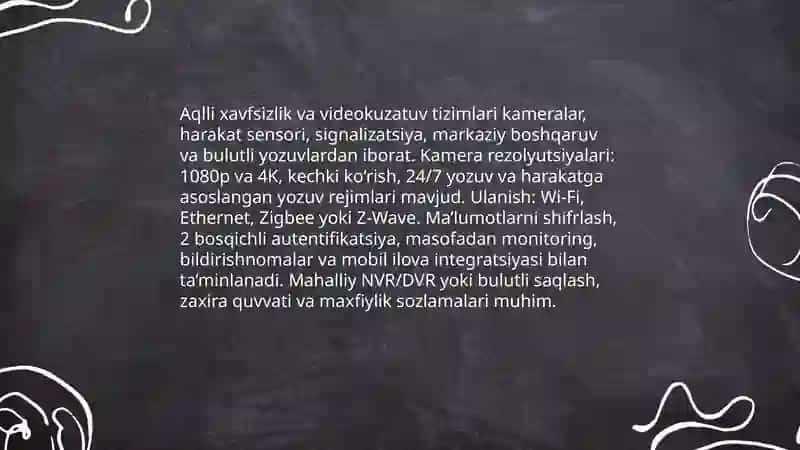 Aqlli uy texnologiyalari 4