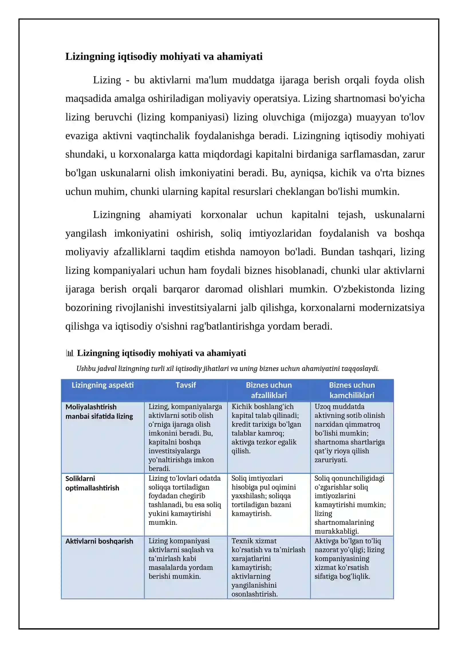 LIZING OPERATSIYALARI HISOBINING NAZARIY ASOSLARI 4