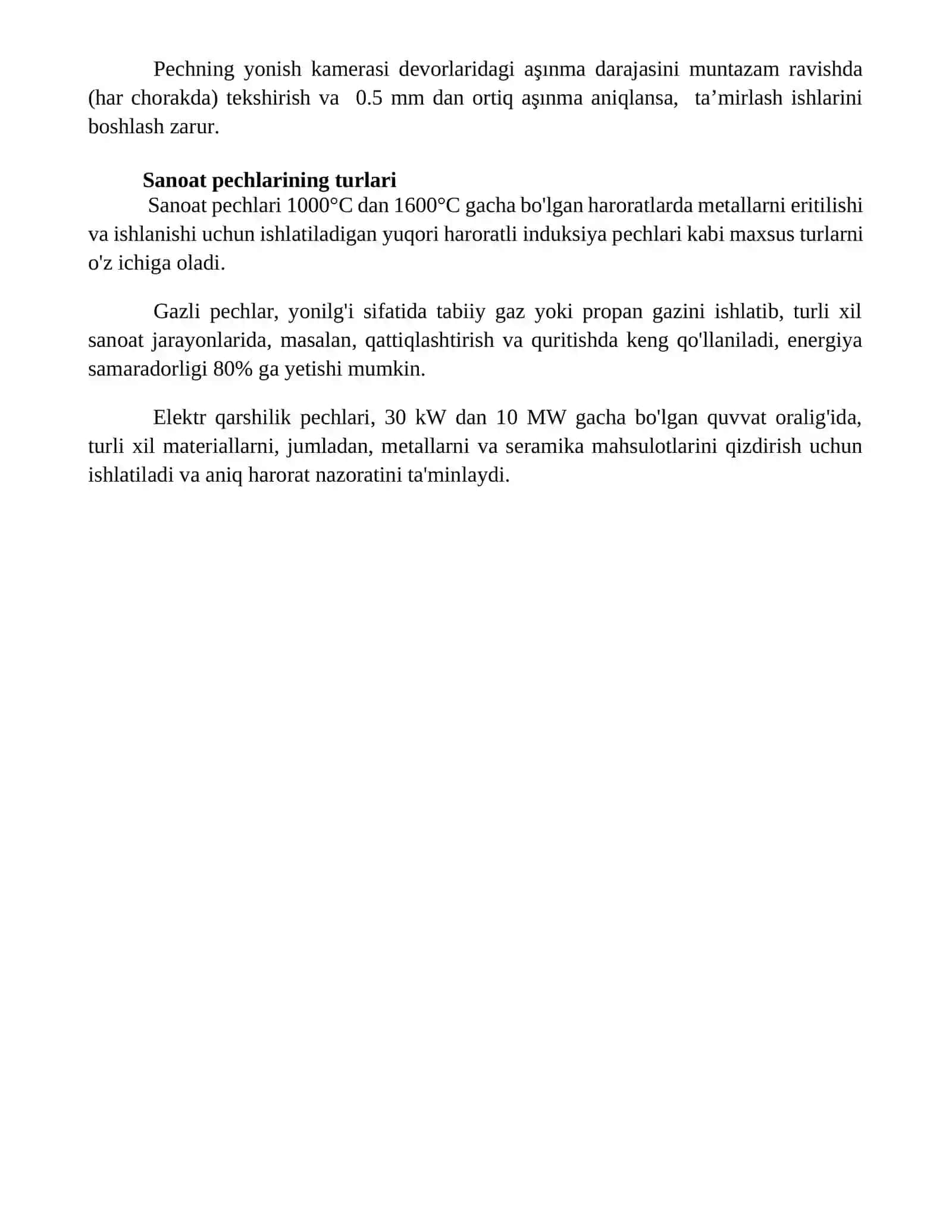 Sanoat pechlari 4