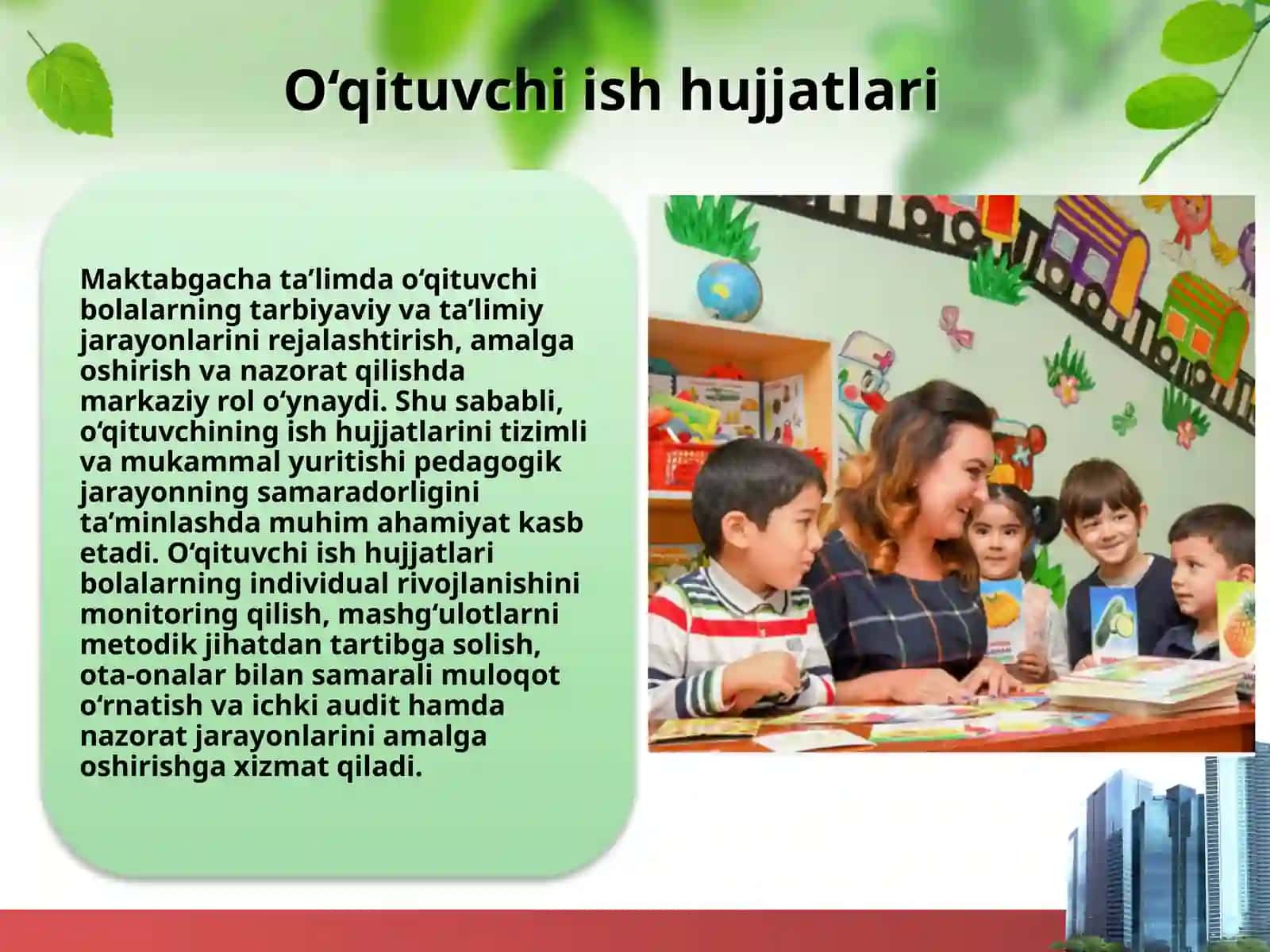 O'qituvchi ishhujatlari 4