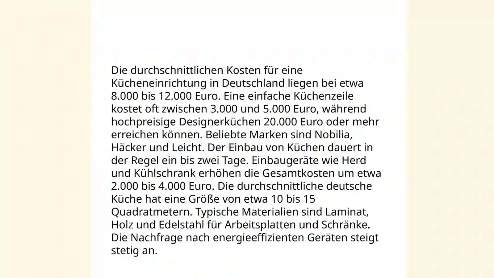 Die Wohnungsienrichtung 4