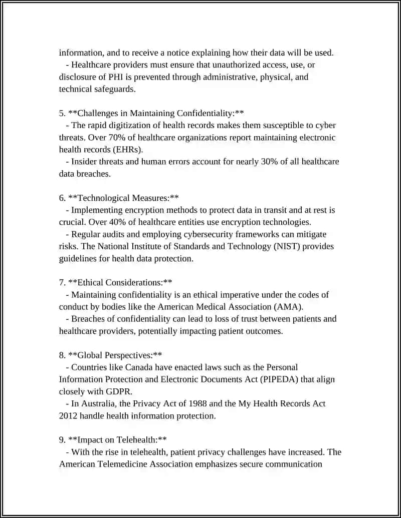 Patient Privacy and Confidentiality 4