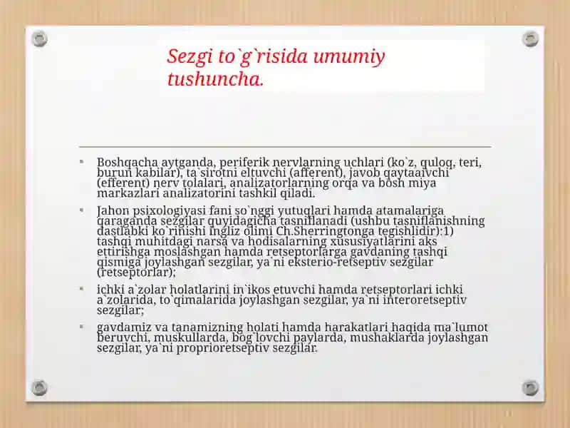 Sezgilar 4