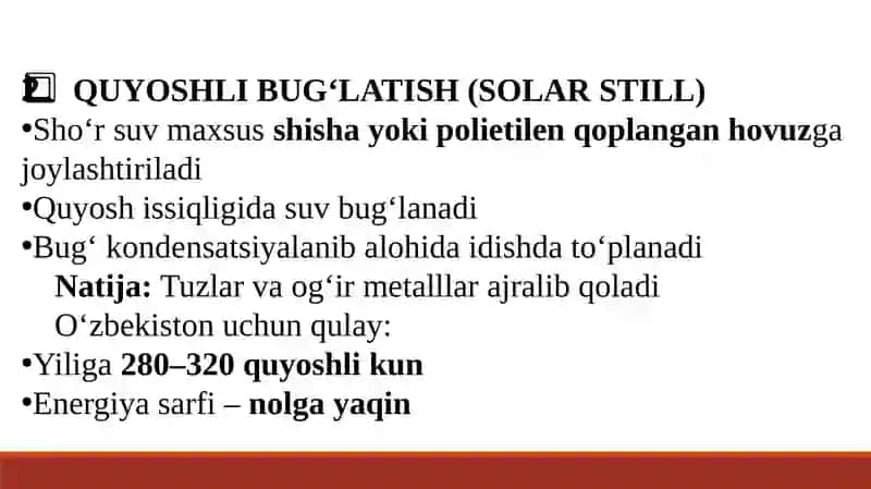 O'zberistonsharoitidasho'r suvlarnichuchuklashtirish g'oyasi 4