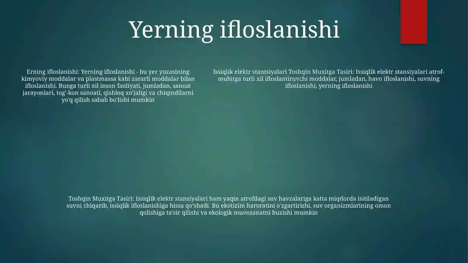 Issiqlik Elektrastansiyalarining Tashqi Muxitga Tasiri 4
