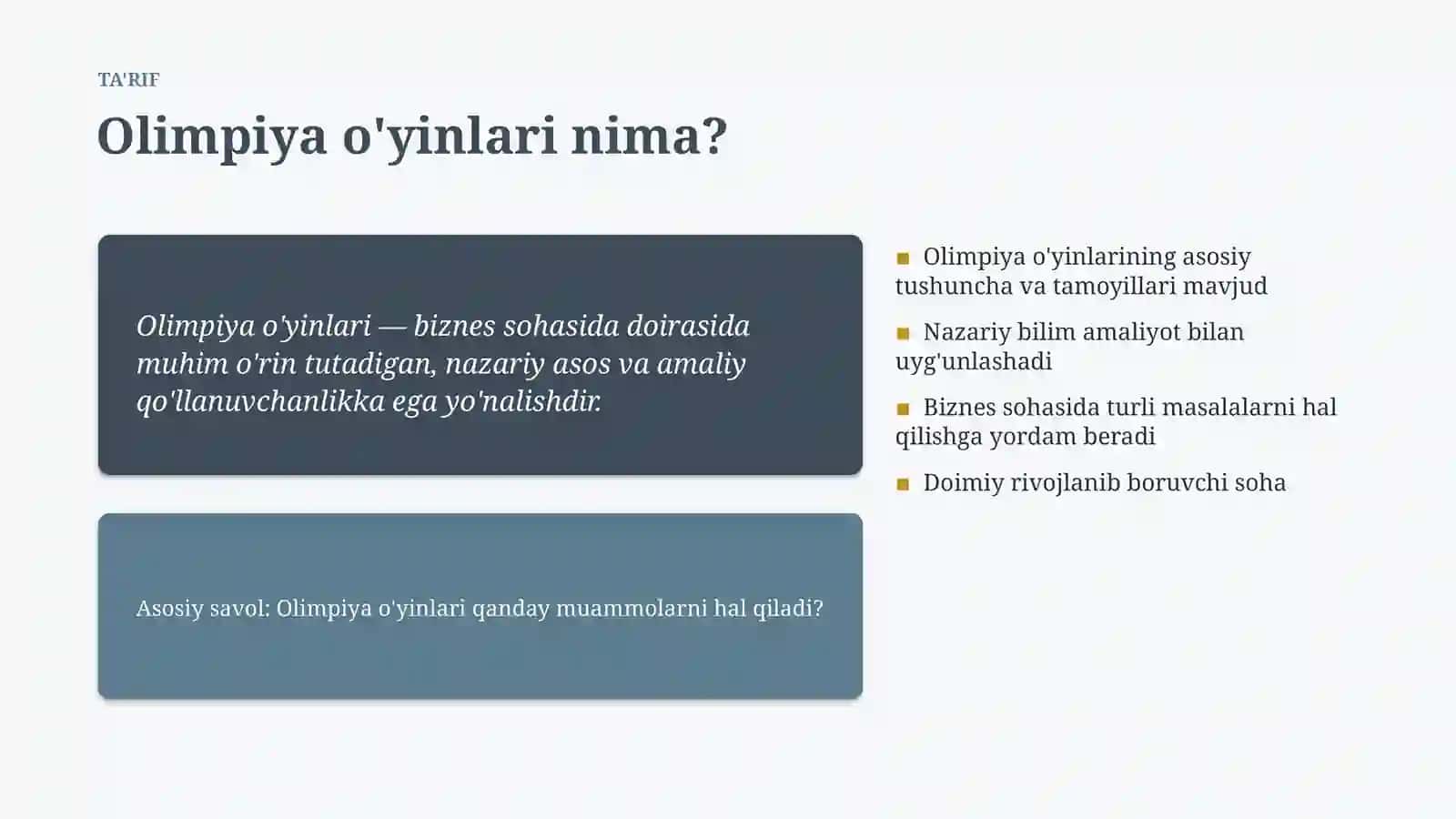 Olimpiya o'yinlari 4