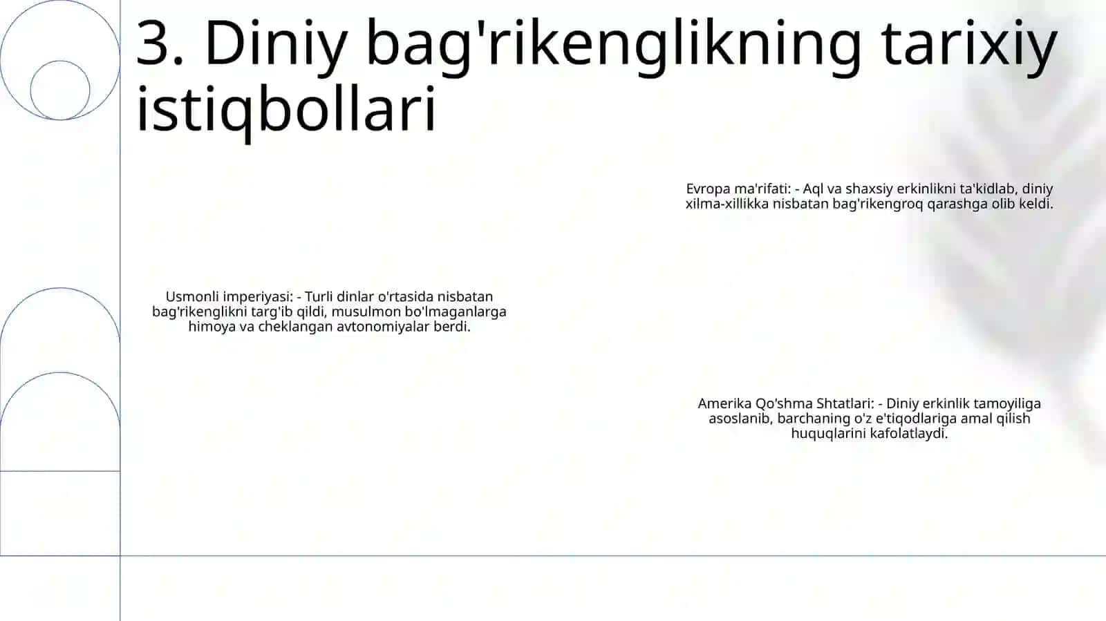 Diniy BagʻRikenglik 4