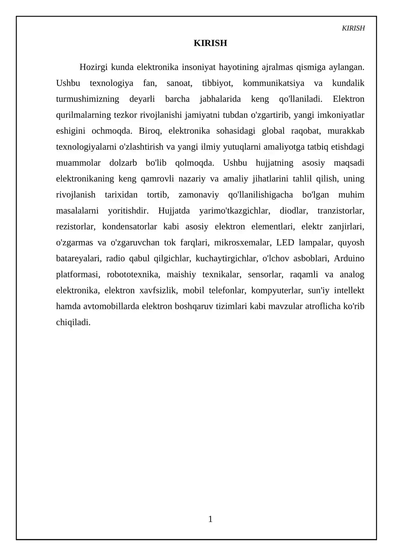 Elektronikaning rivojlanish tarixi 4