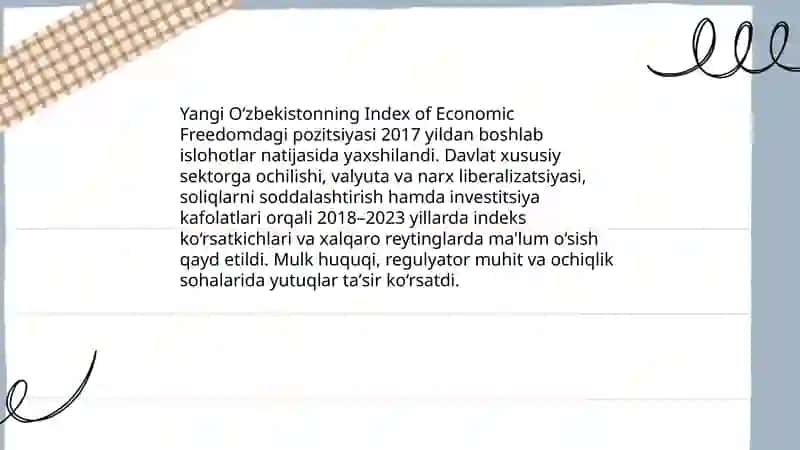 Yangi O‘zbekiston va Korrupsiya Persepsiyasi Indeksi 4