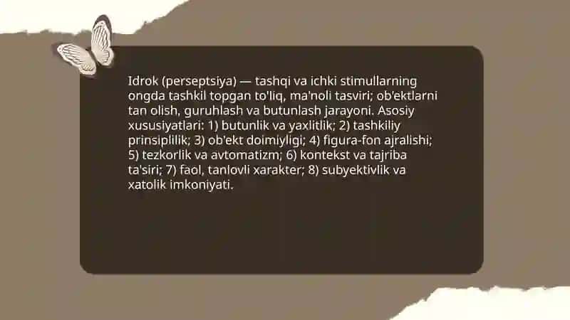 Sezgi va idrok 4