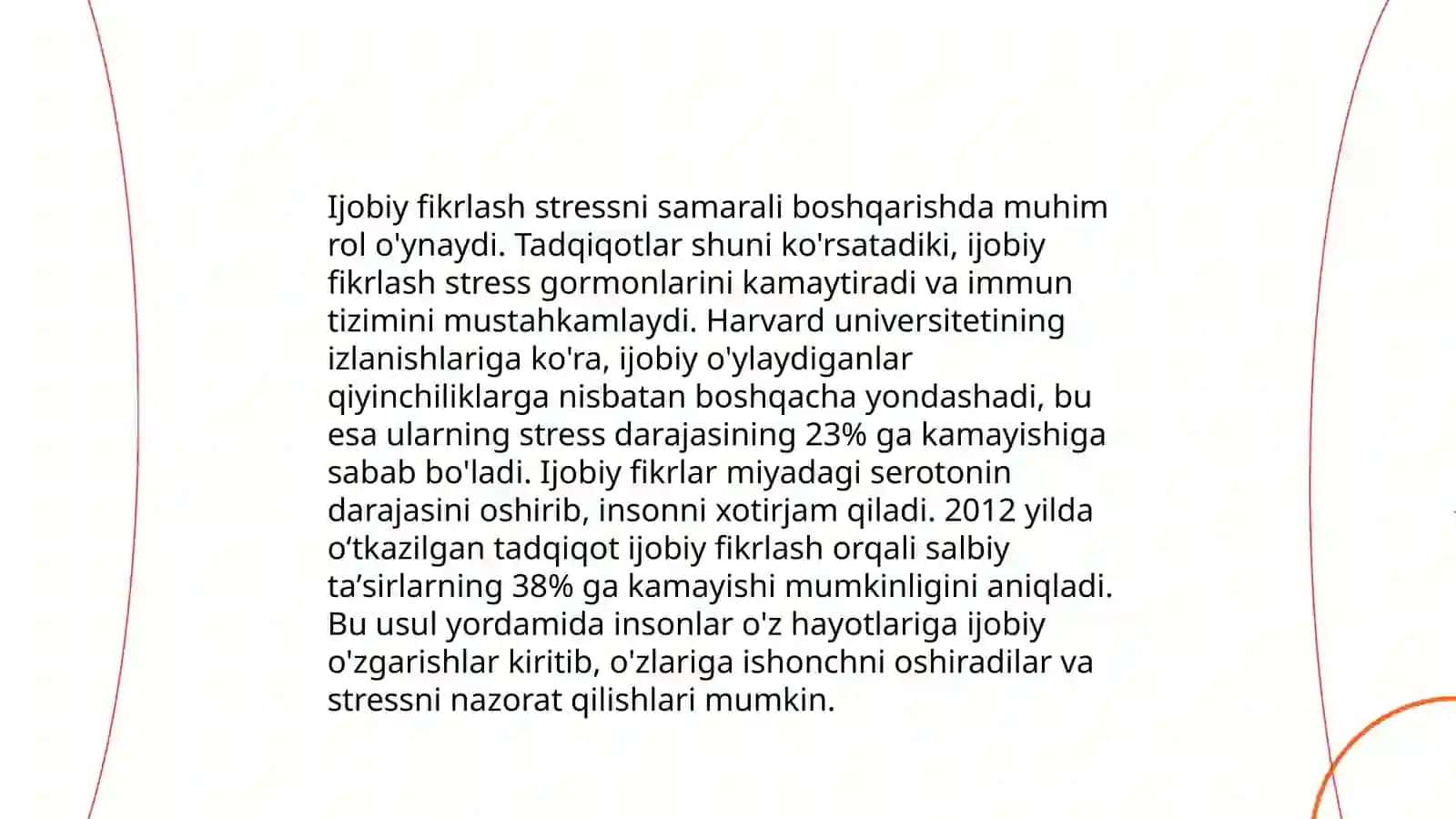 Ijobiy fikrlashning kuchi 4