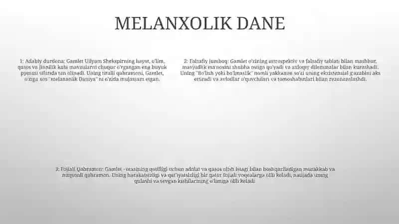 Uilliam Shekspir Va Uning "Hamlet" Asari 4