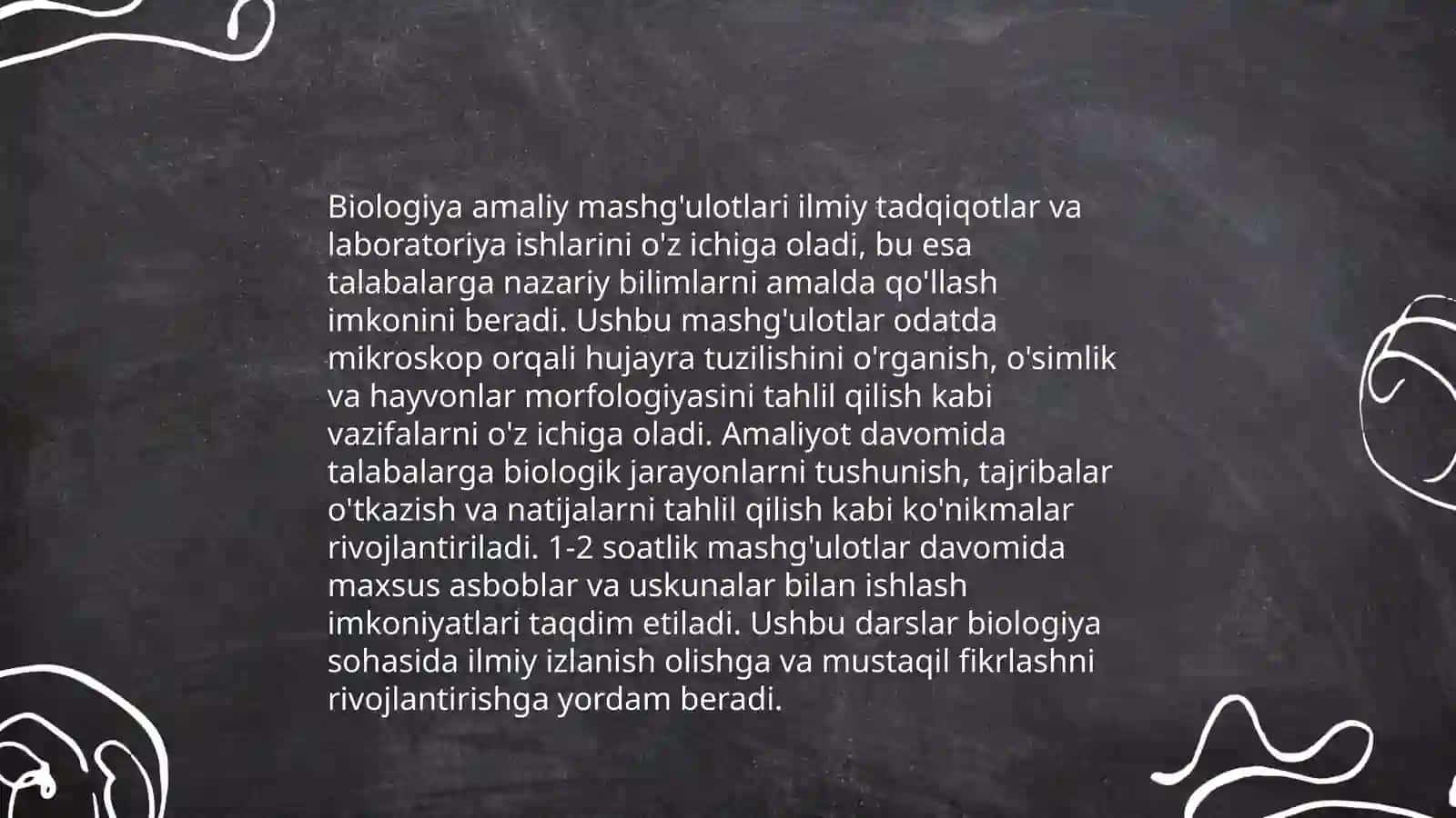 Labaratoriya va amaliy ishlar uchun qoʻllanmalar 4