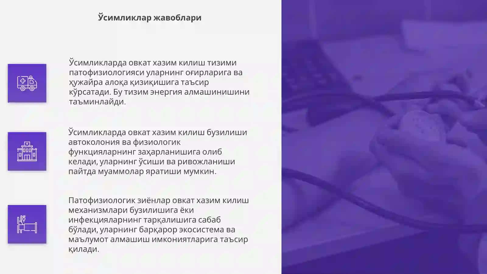 Овкат хазим килиш тизими патофизиологияси 4