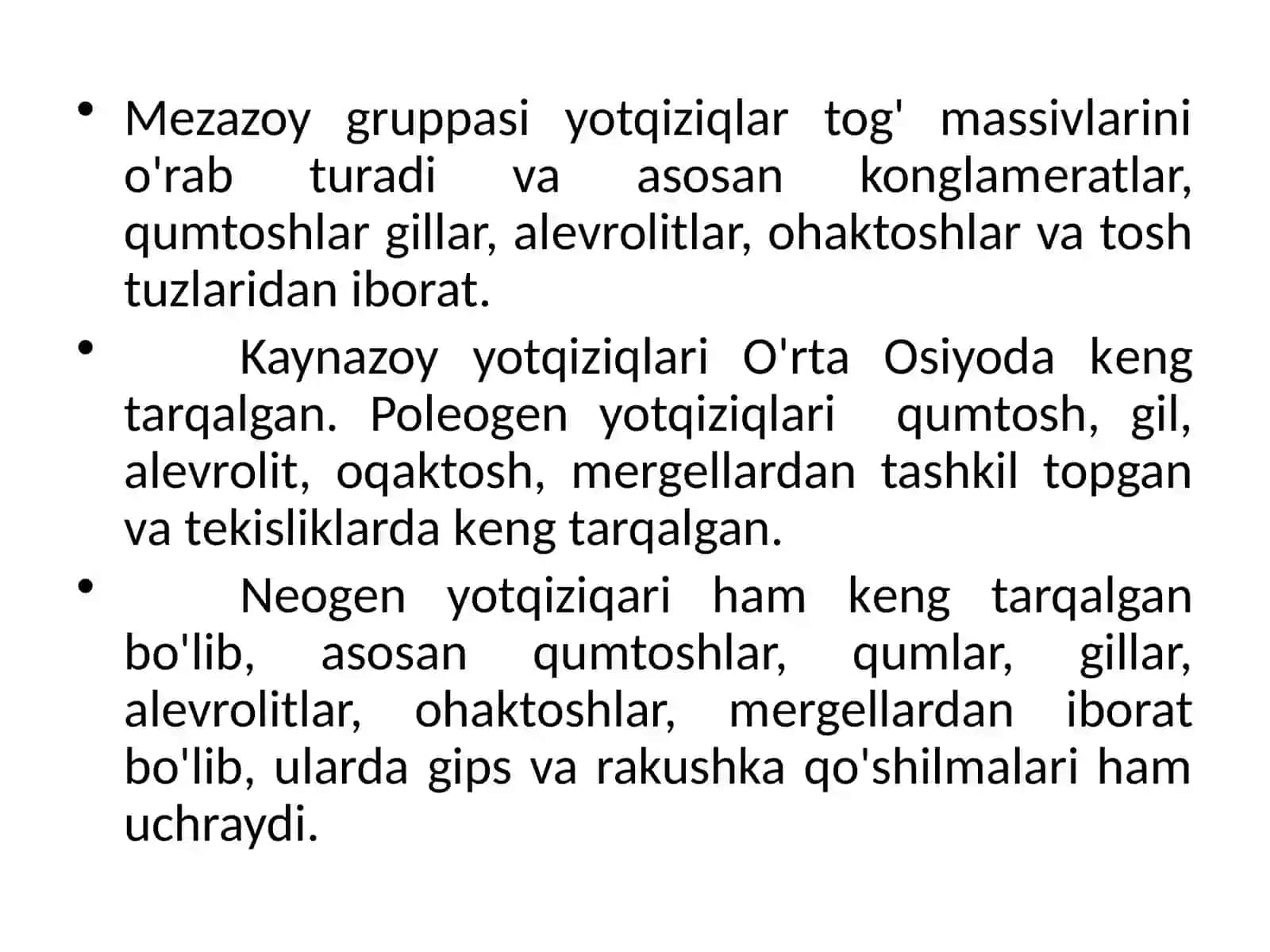 O‘rta Osiyoning geologik taraqqiyot tarixi 4