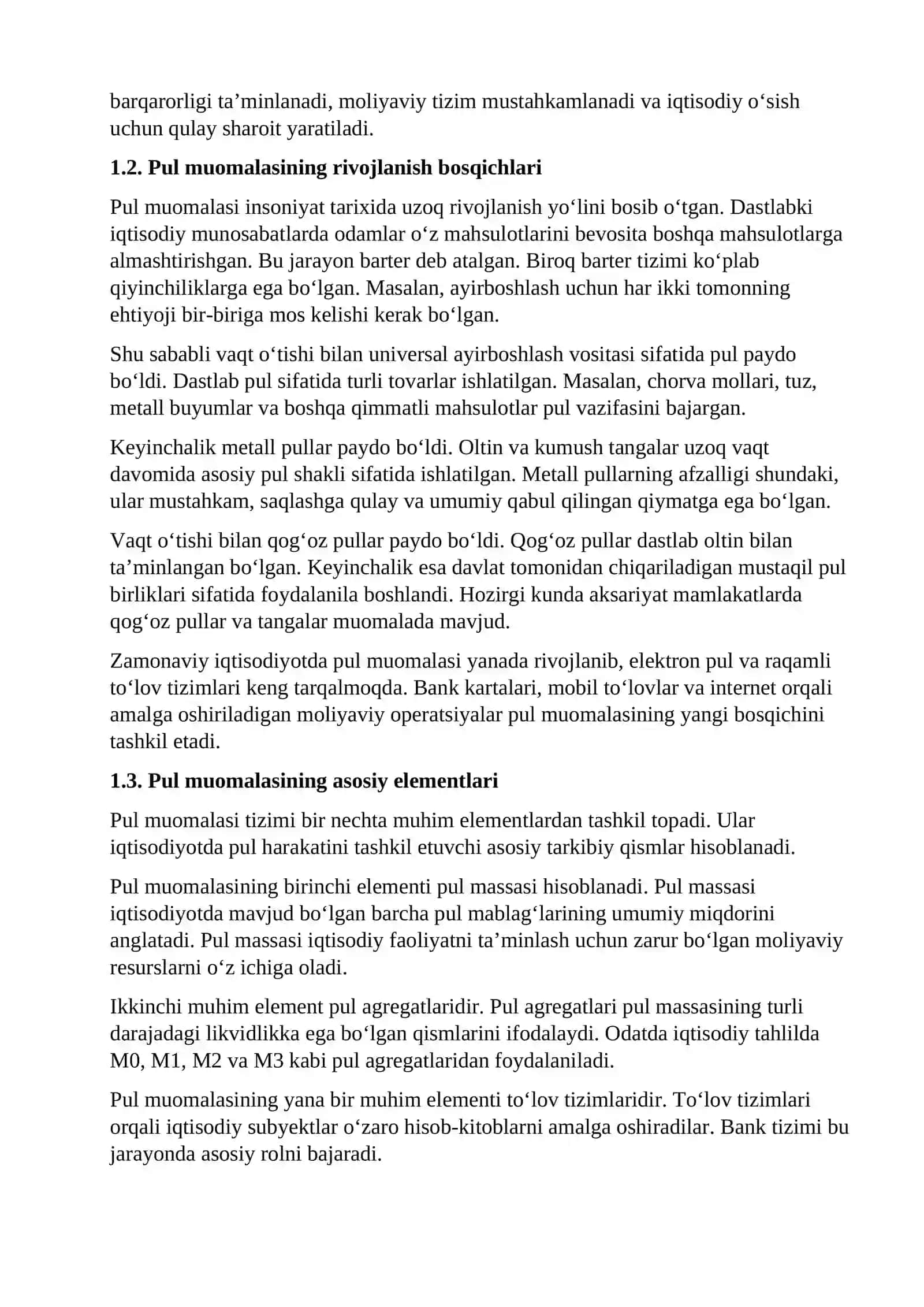 PUL MUOMALASI VA UNING TUZILISHI 4