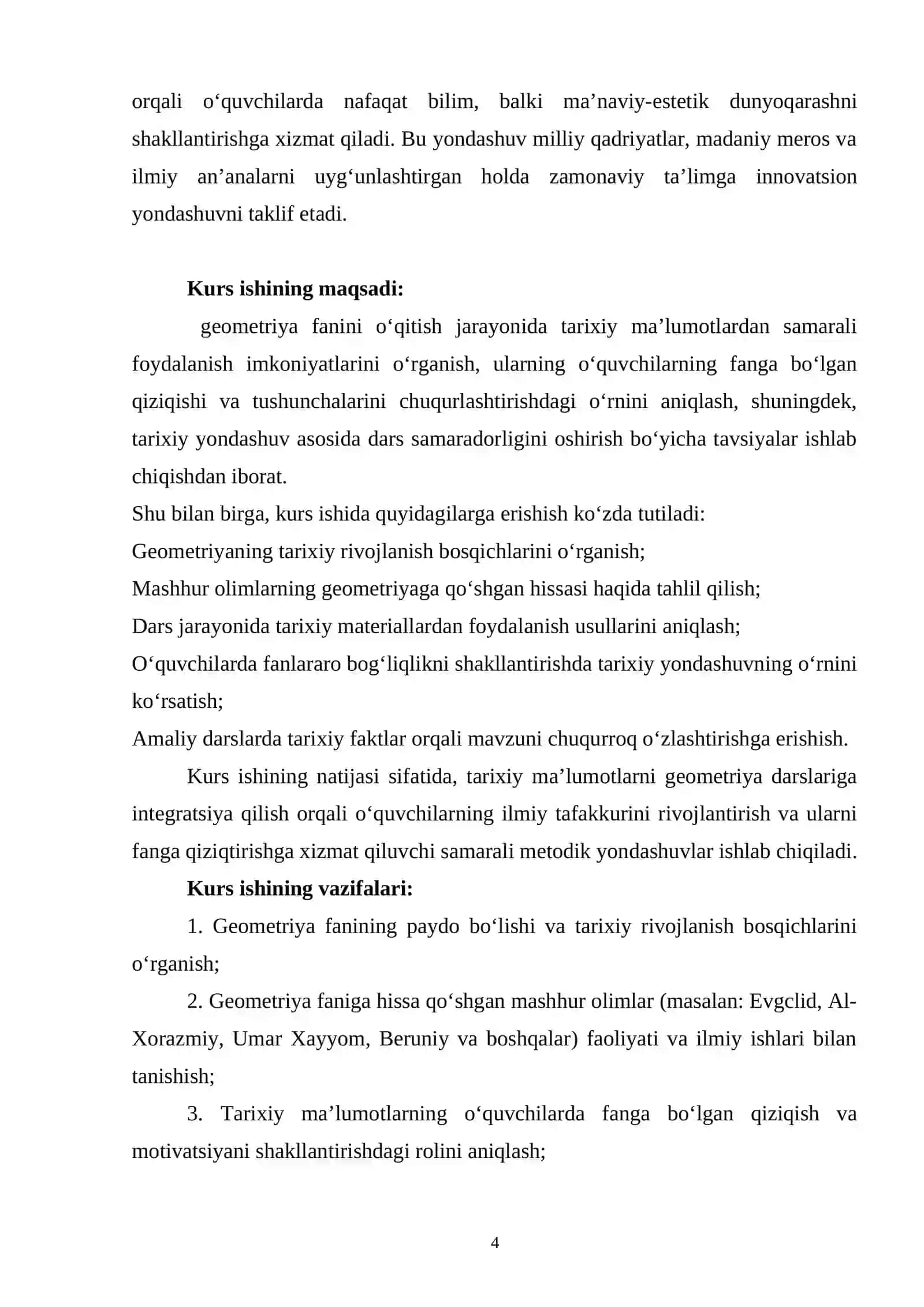 Geometriyani o’qitishda tarixiy ma’lumotlardan foydalanish 4