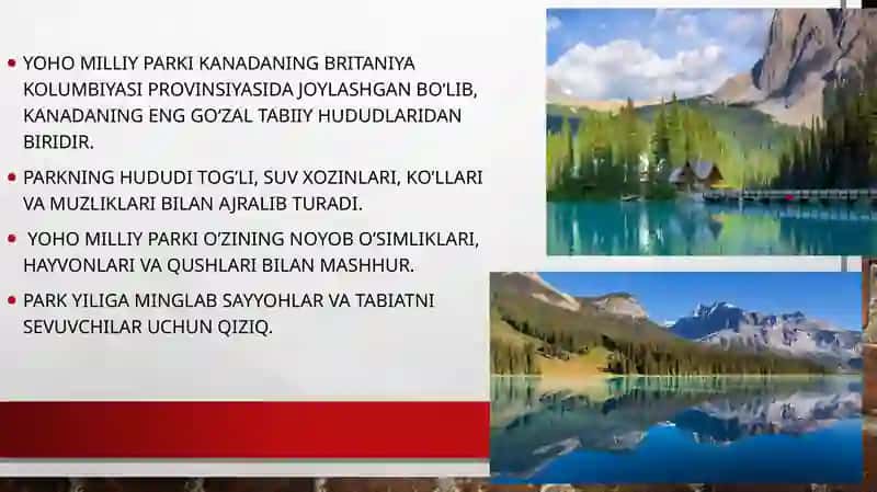 Yoho Milliy Parki 4