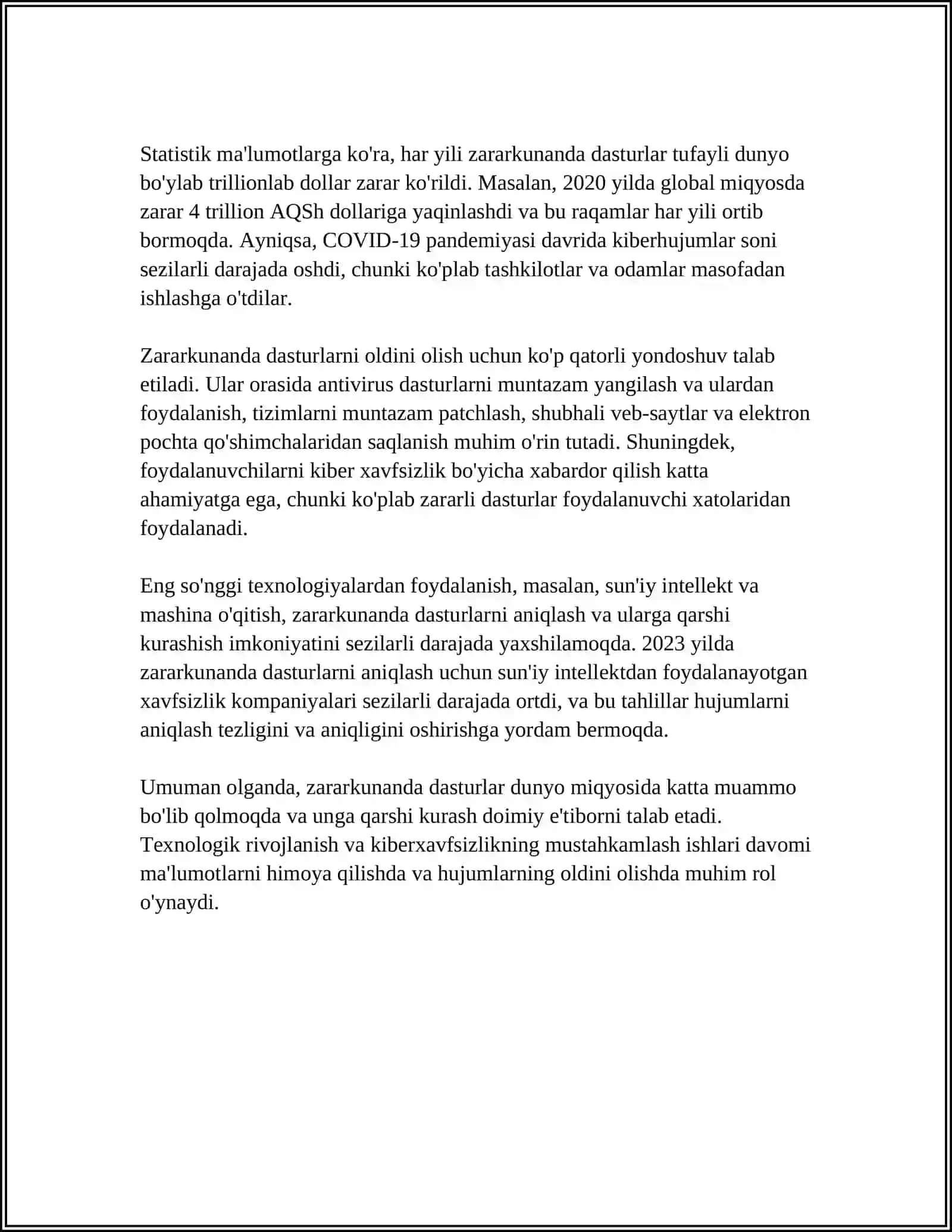 Zararkunanda dasturlar va ularning turlari 4