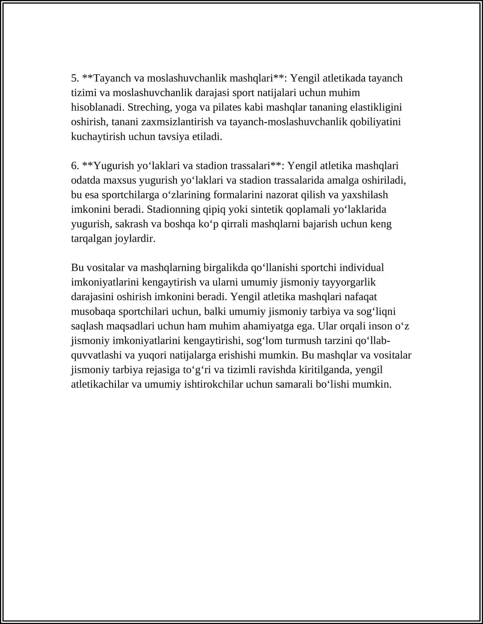 Jismaniy tarbiyaning vositalari 4