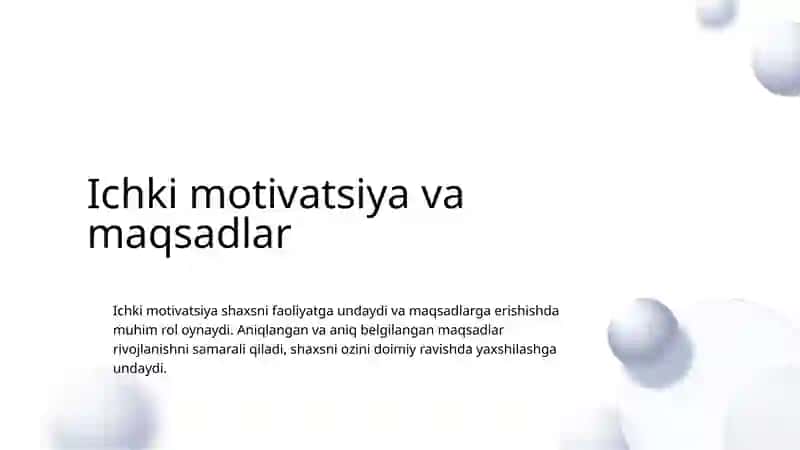 Shaxsning taraqqiyoti 4