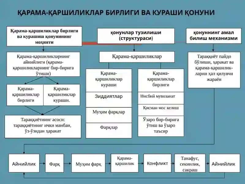 Қонун ва қонуният тушунчаси 4