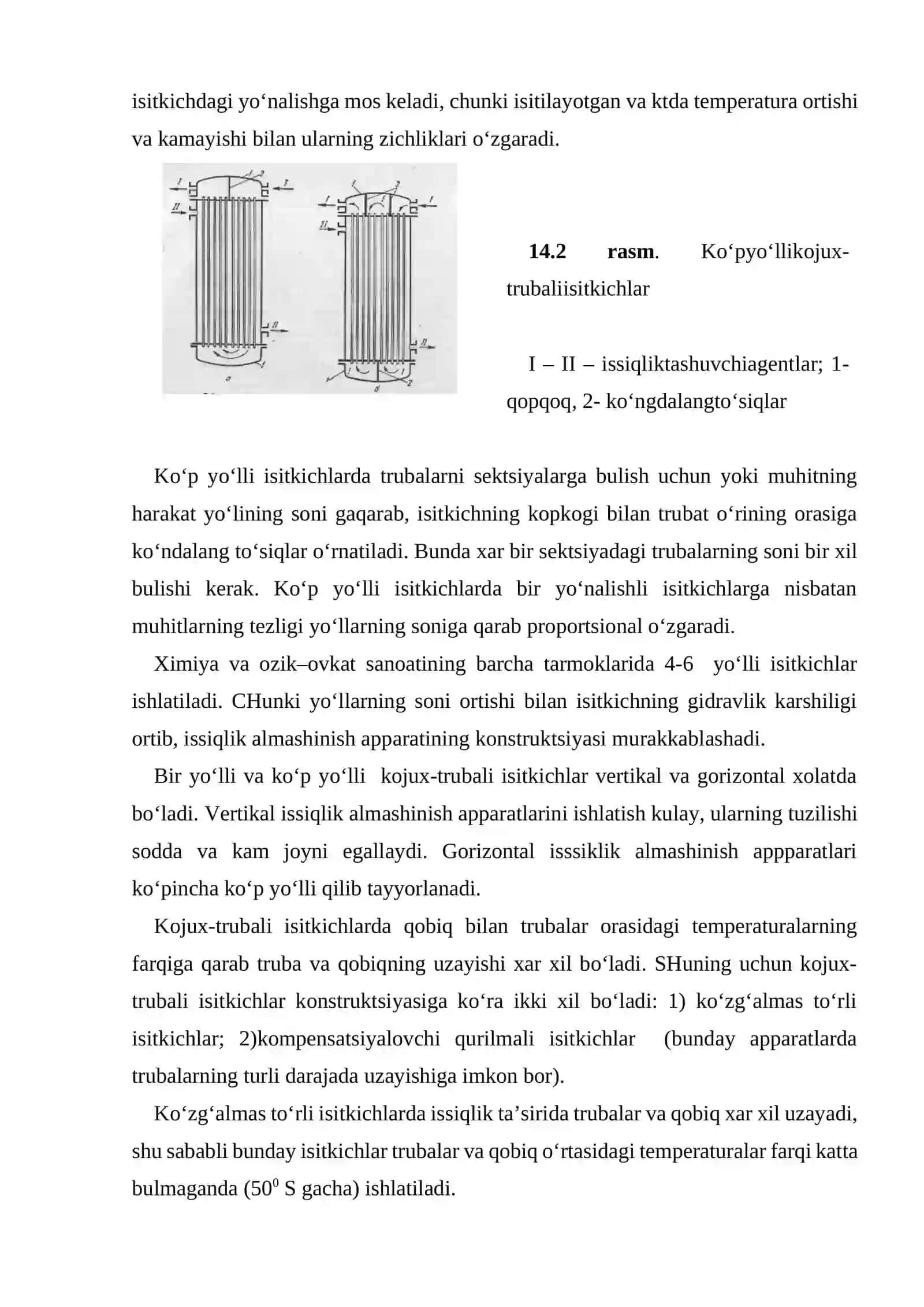Issiqlik almashuv apparatlari va ularning hisobi 4