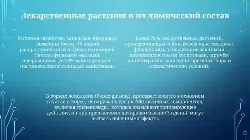 Виды лекарственных растений. Польза и вред 4