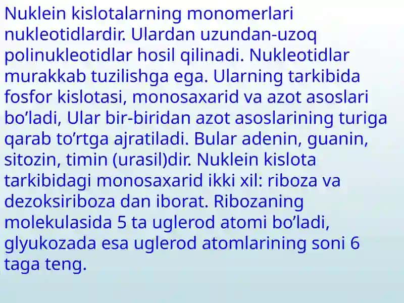 Nuklein kislotalar 4