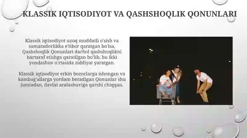 Klassik iqtisodiyot maktabining yakunlanishi 4