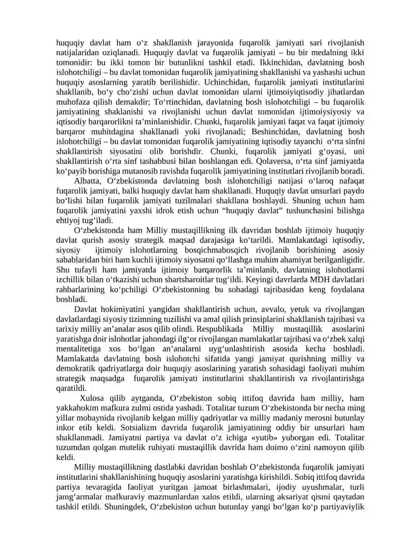Mustaqil O‘zbekiston Milliy Taraqqiyot Modeli 4