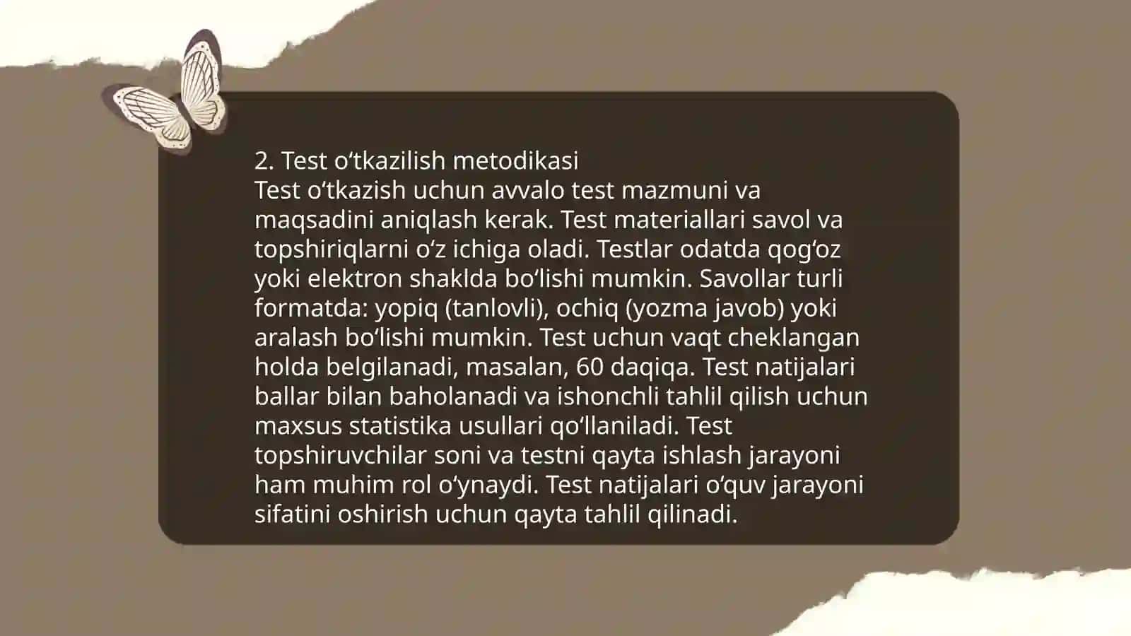 Diagnostik test tilimchalar 4