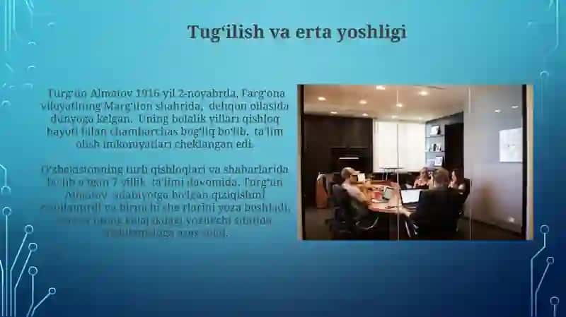 Turg'un Allimatov hayoti va ijodi 4