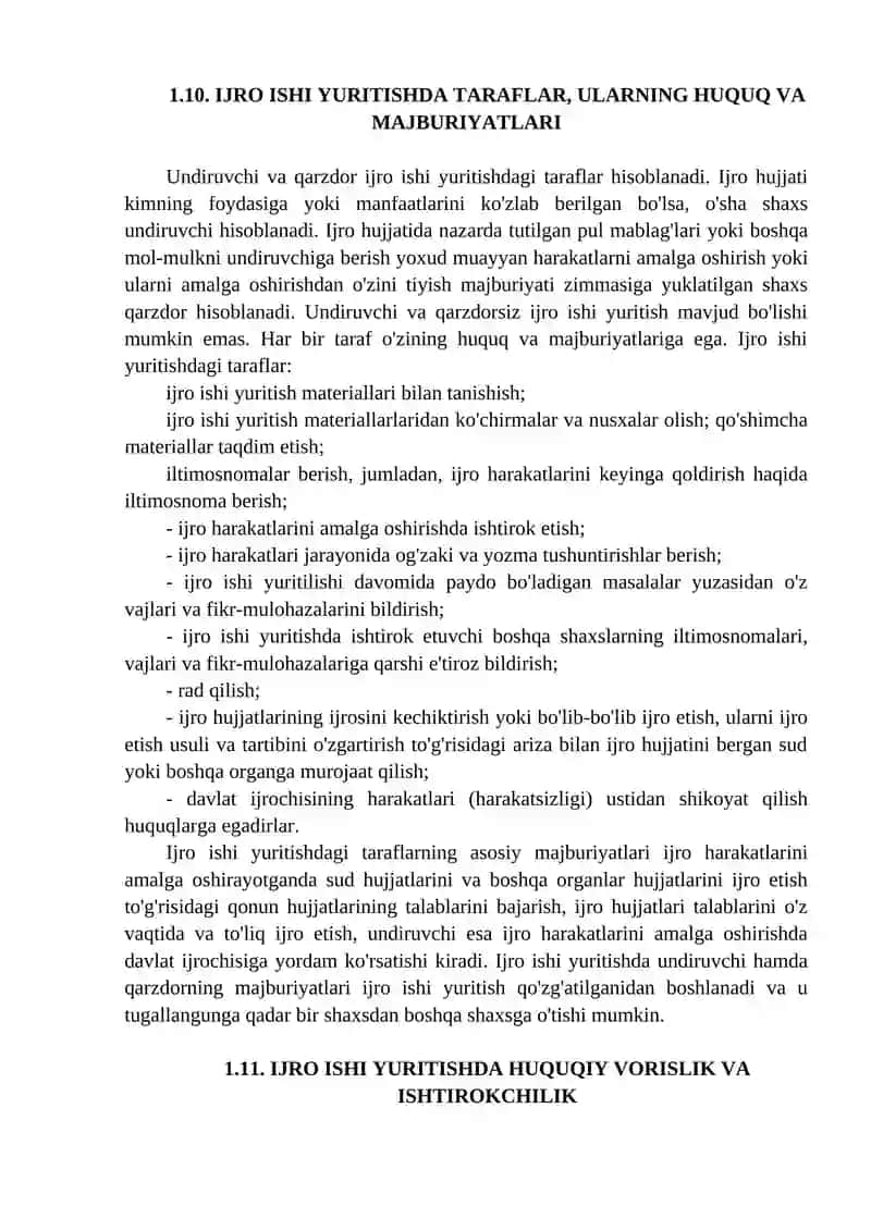 Ijro ishi yuritish 4