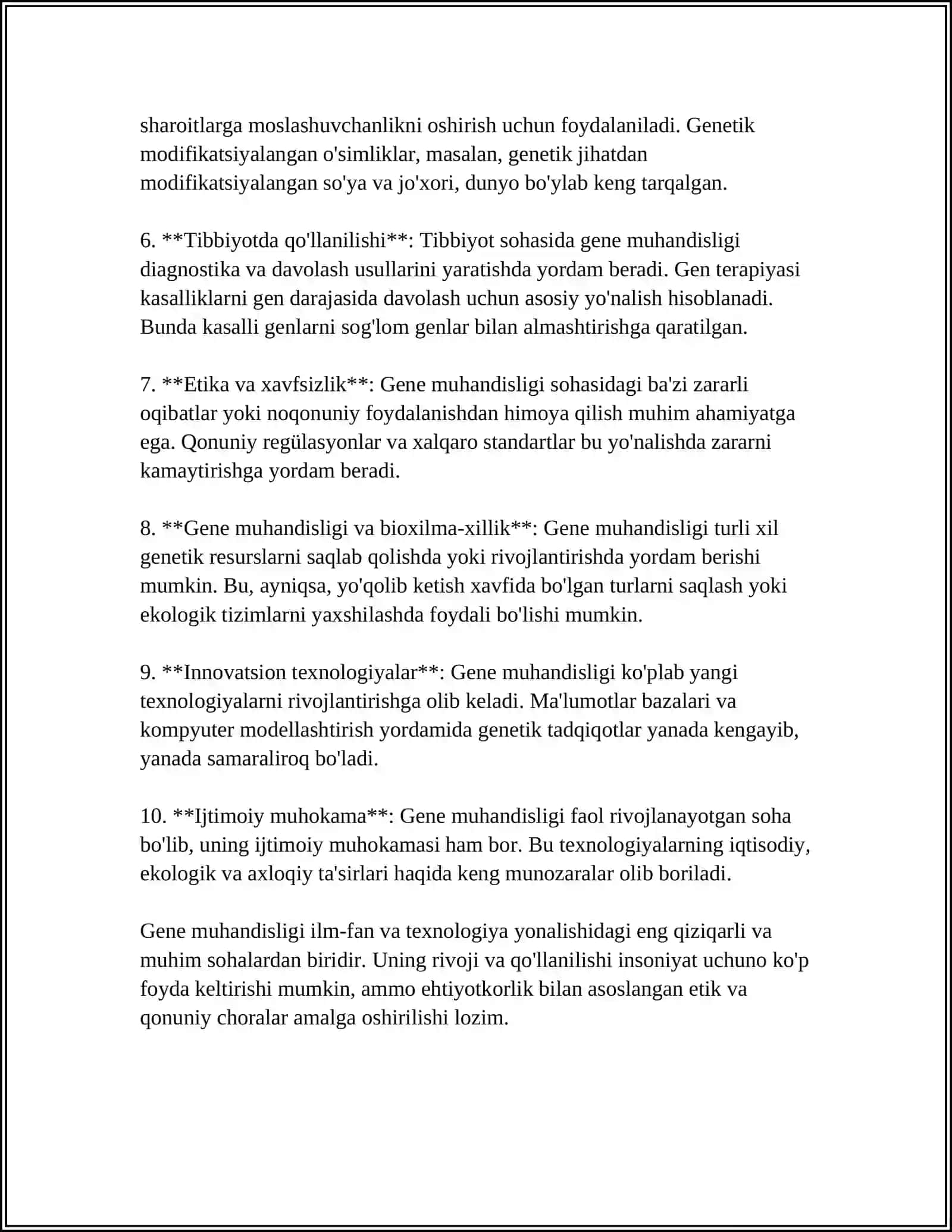 GEN MUHANDISLIGI SELEKSIYAGA NIMA BERADI 4