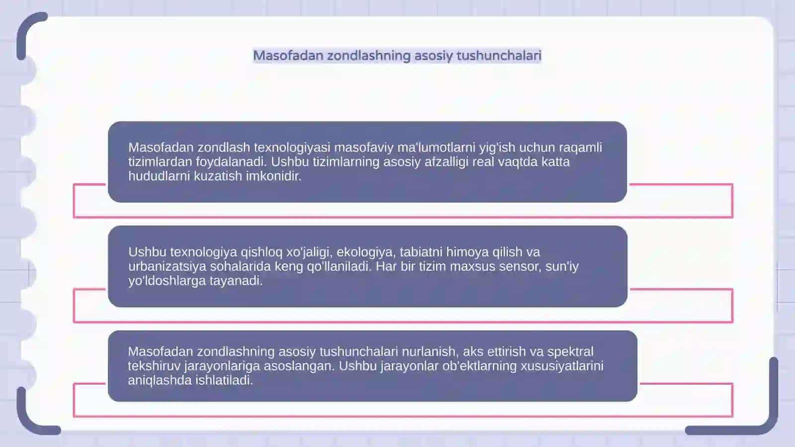 Masofadan zondlashning umumiy xususiyatlari va qo'llanish soxalari 4