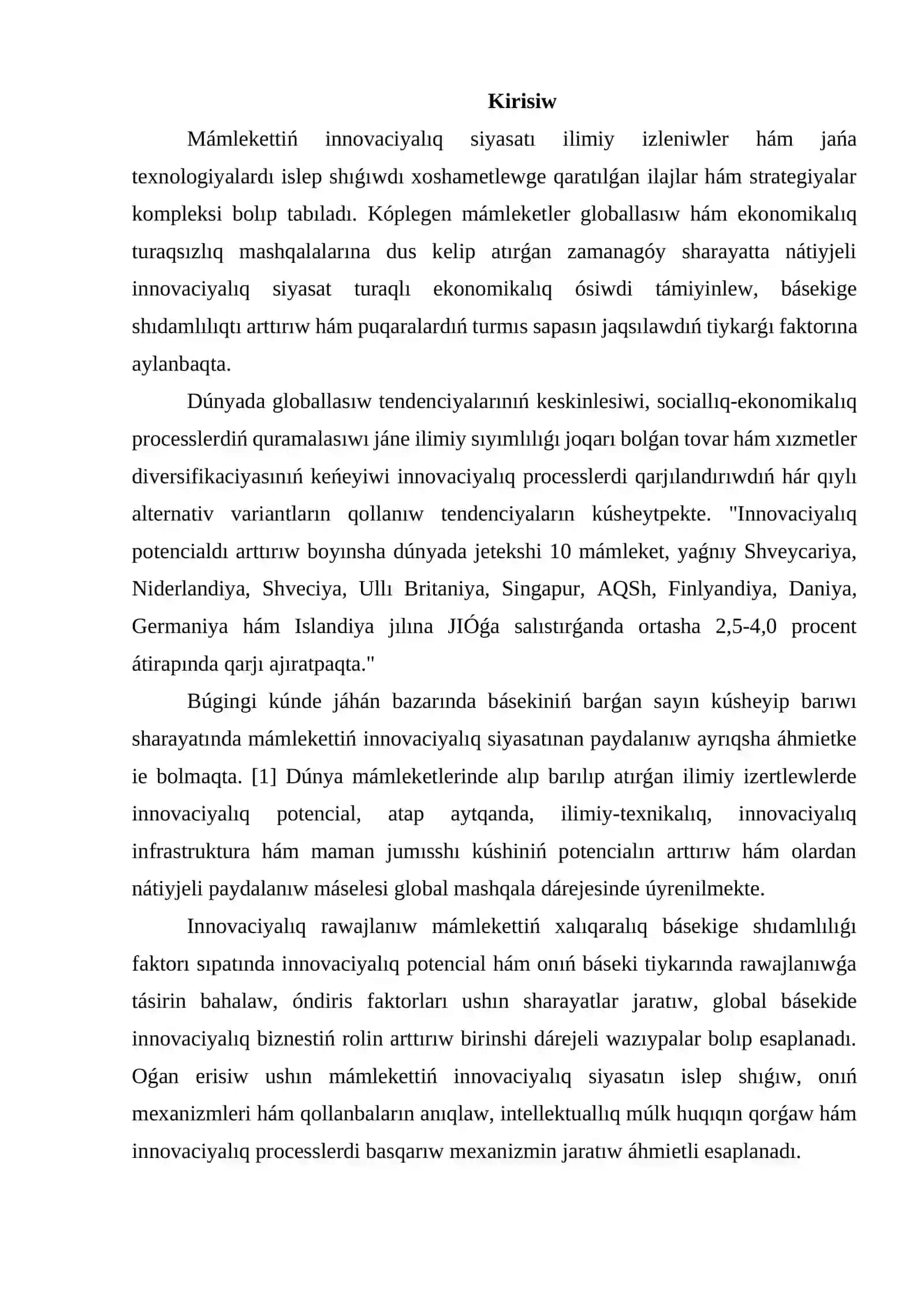 Innovatsion ekonomika páninen 4