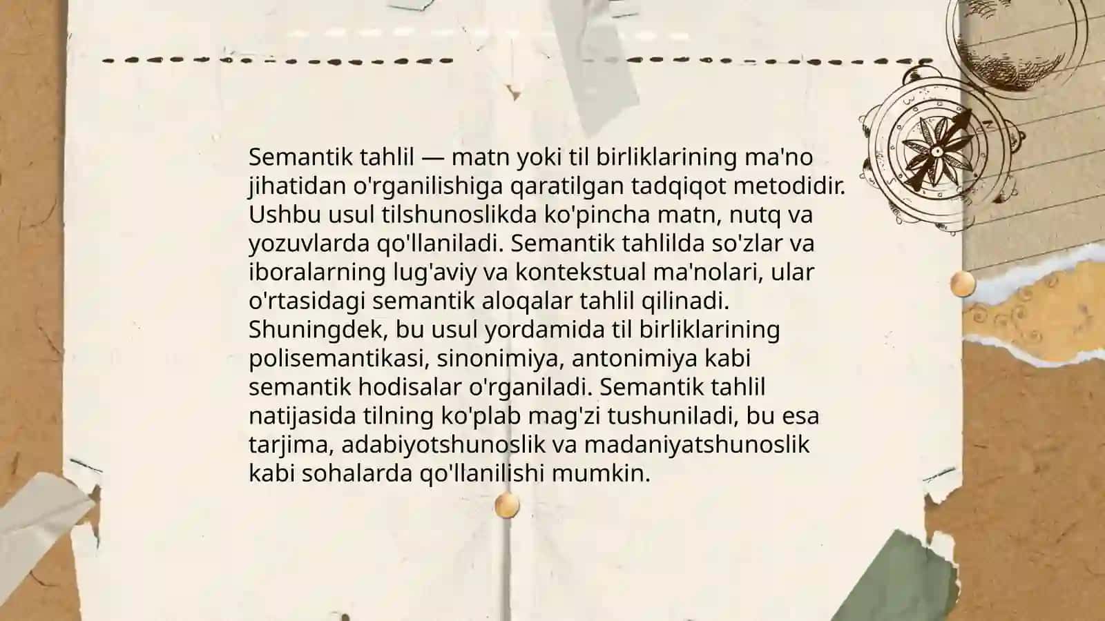 Leksemaning sematik tabiati 4