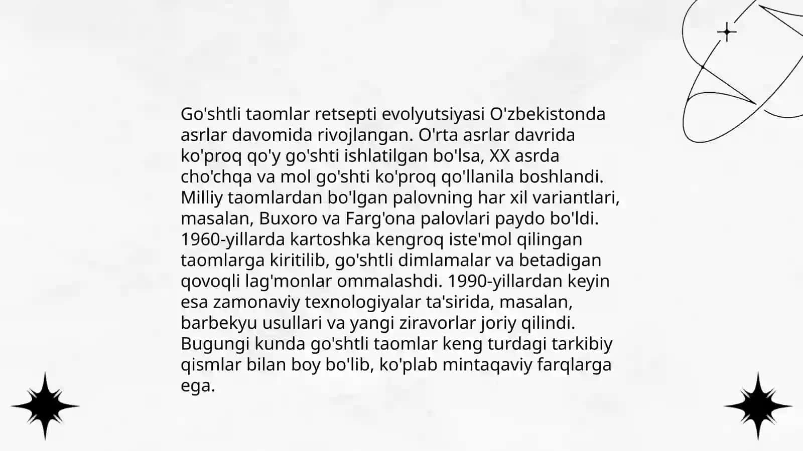 O'simliklardan tayyorlangan retseptlar tarixi 4