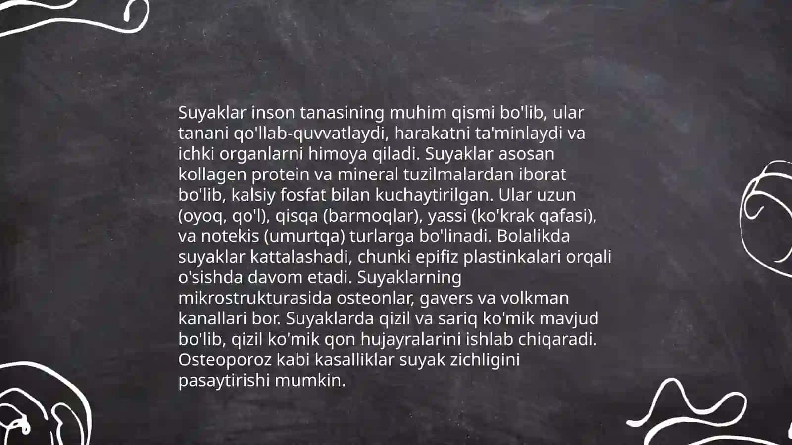 Tayanch harakatlanish sistemasi 4