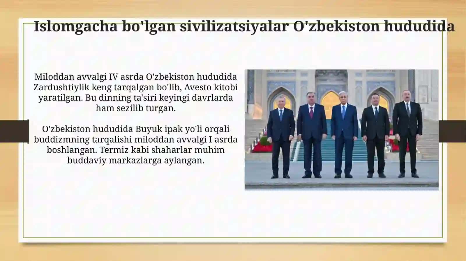 O‘zbekistondagi Islom sivilizatsiyamarkazi 4