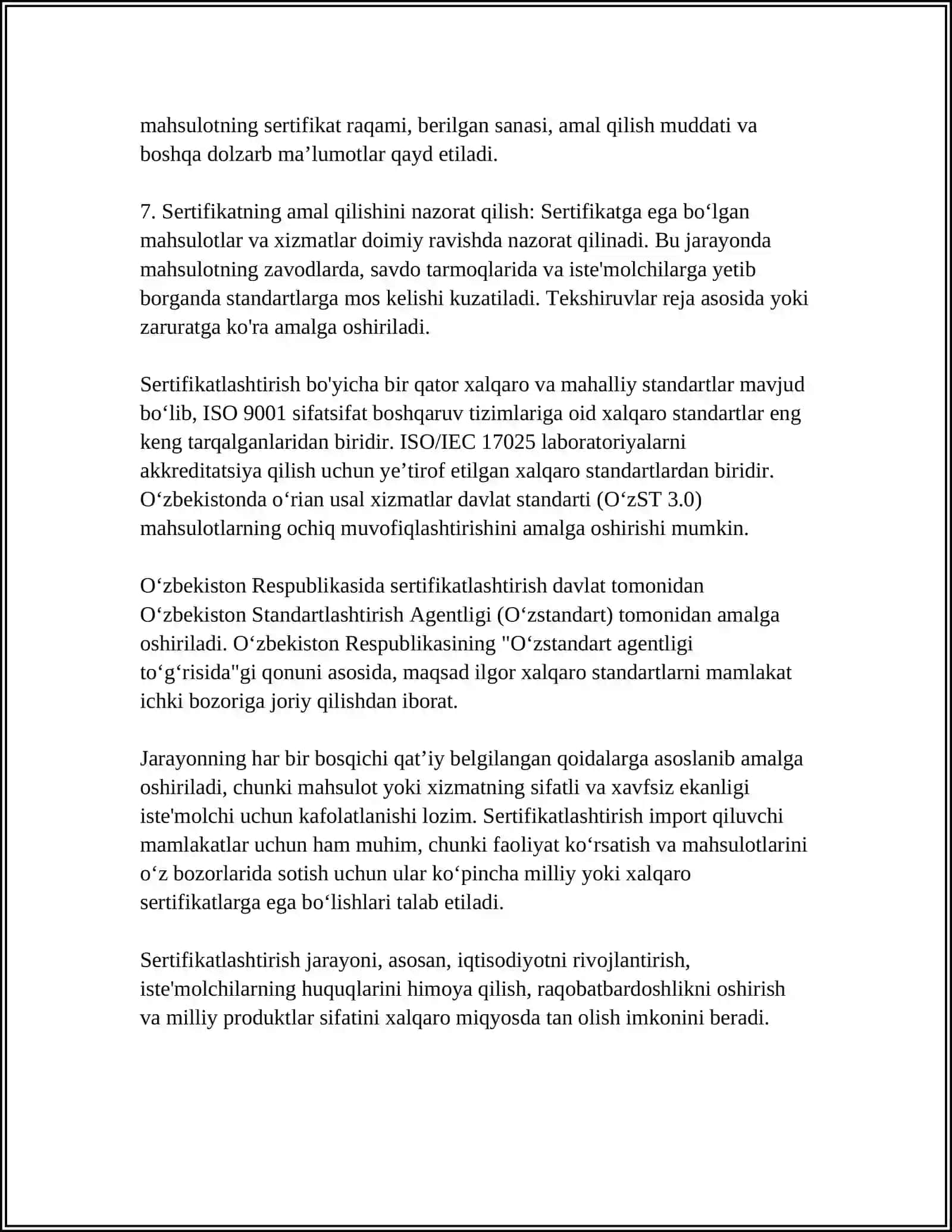 SERTIFIKATLASHTIRISH 4