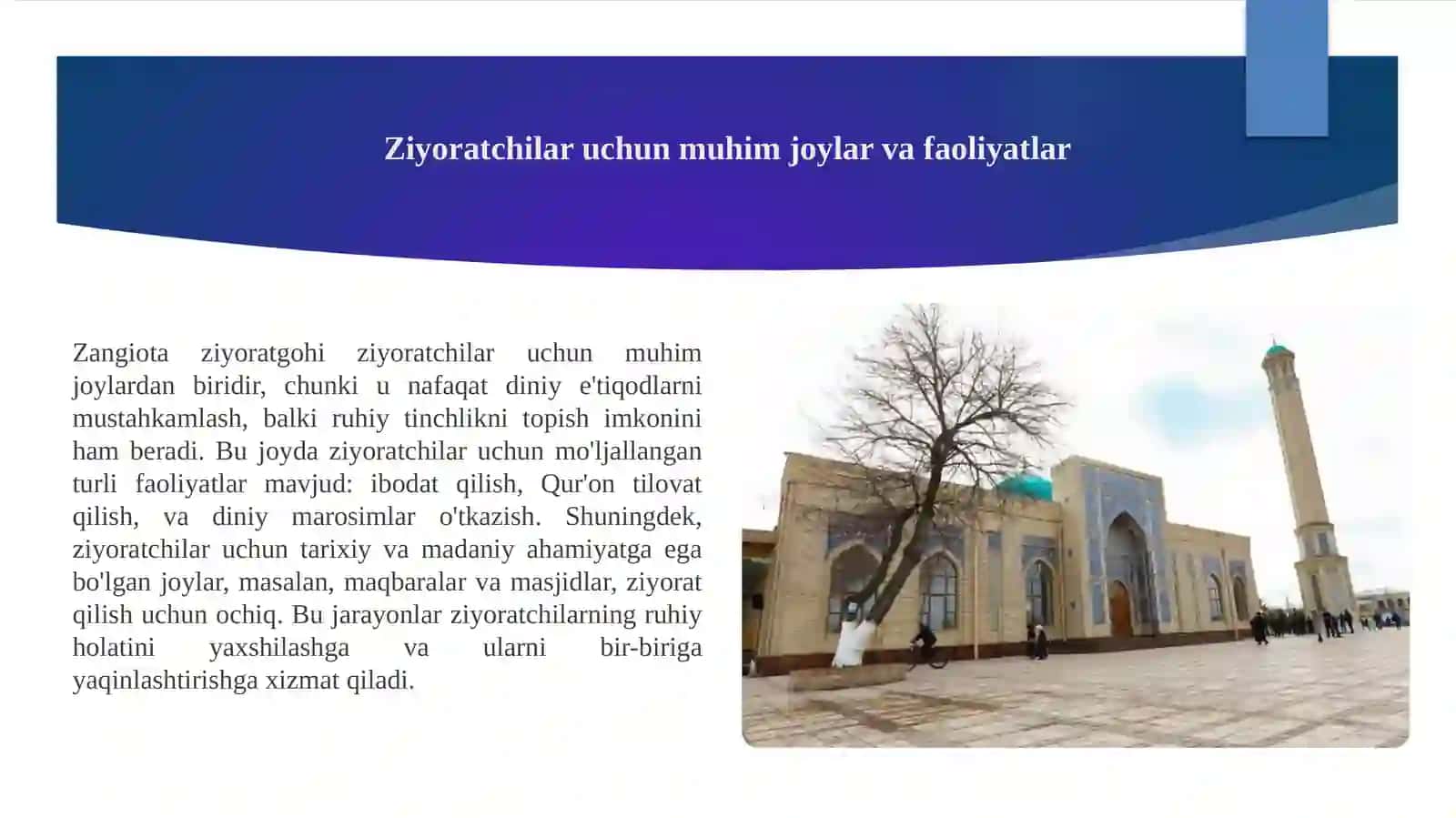 Zangiota ziyoratgohi 4