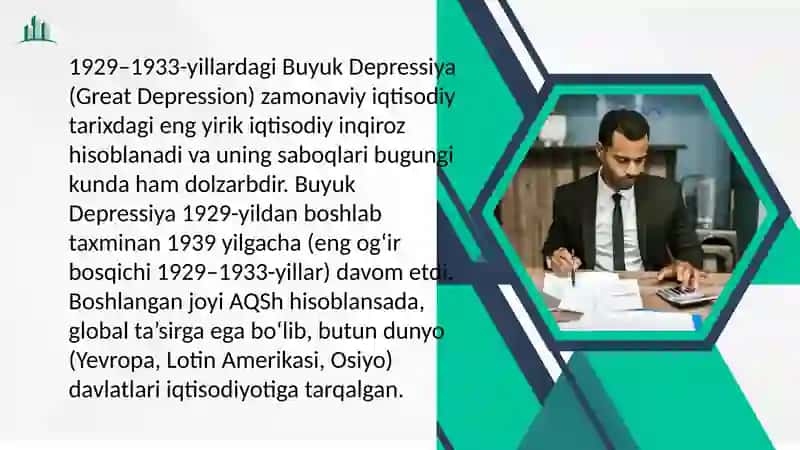 1929-1933-YILLARDAGI BUYUKDEPRESSIYA 4